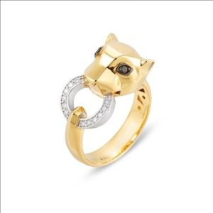Ponte Vecchio Kattenkop ring