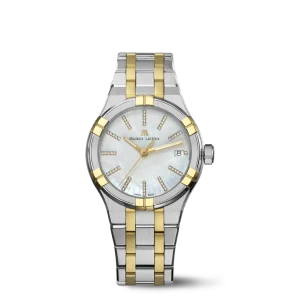 MAURICE LACROIX AIKON QUARTZ DATE 35MM DIAMONDS