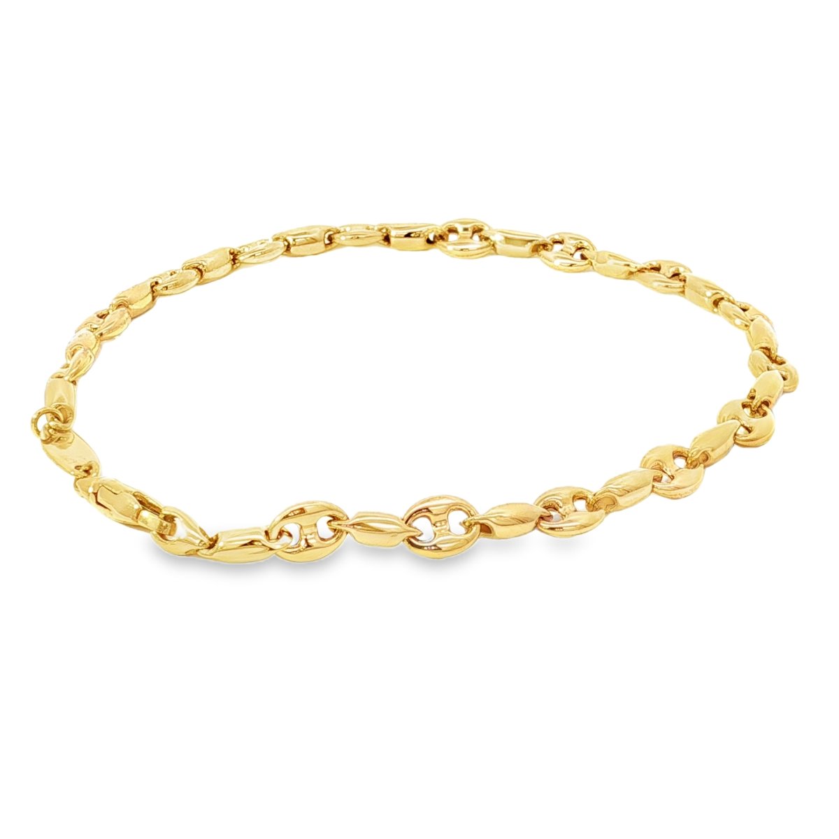 Swing Jewels Geel gouden armband met schakeldesign