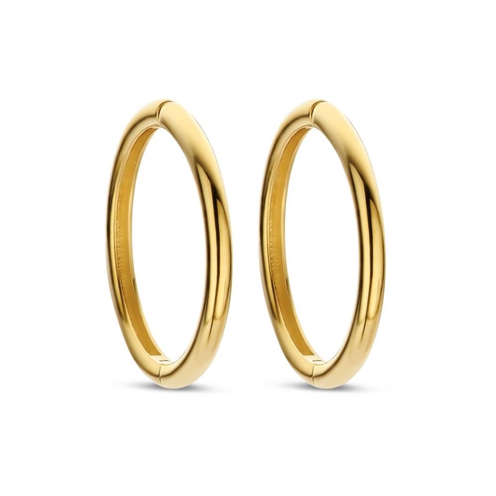 Swing Jewels Geel gouden klein oorringen