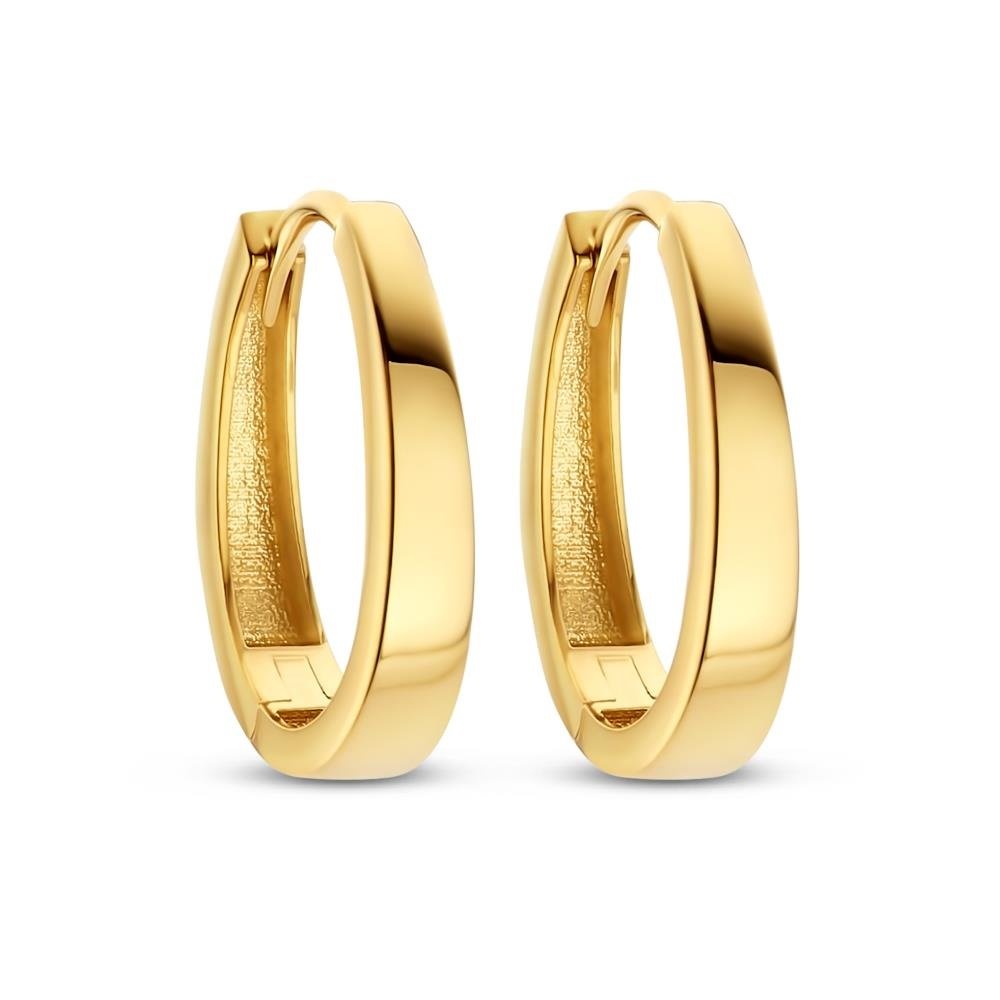 Swing Jewels Geel gouden oorringen