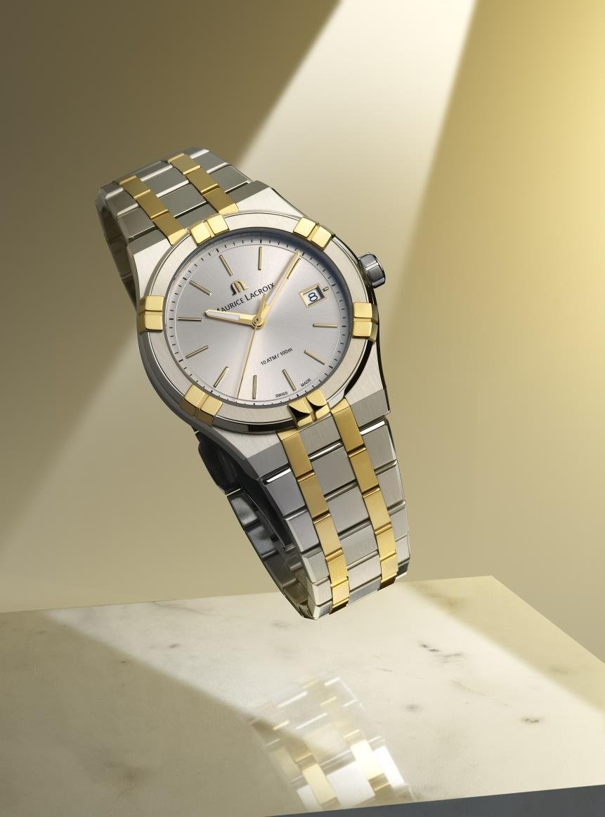 MAURICE LACROIX AIKON QUARTZ DATE 40MM - Afbeelding 2