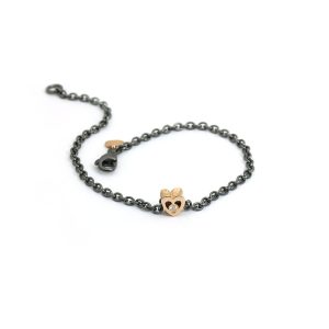 Per Borup Open Your Heart armband met zilveren ketting
