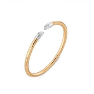 Ponte Vecchio Geel gouden armband met diamanten