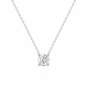 Solitaire witgouden ketting 1.02 karaat D VS1 Lab Grown Diamond Jewellery