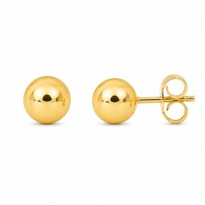 Swing Jewels Geel gouden oorknopjes