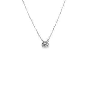 Solitaire witgouden ketting 1.02 karaat D VS1 Lab Grown Diamond Jewellery