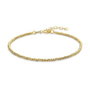 Swing Jewels Geelgouden gedraaide armband
