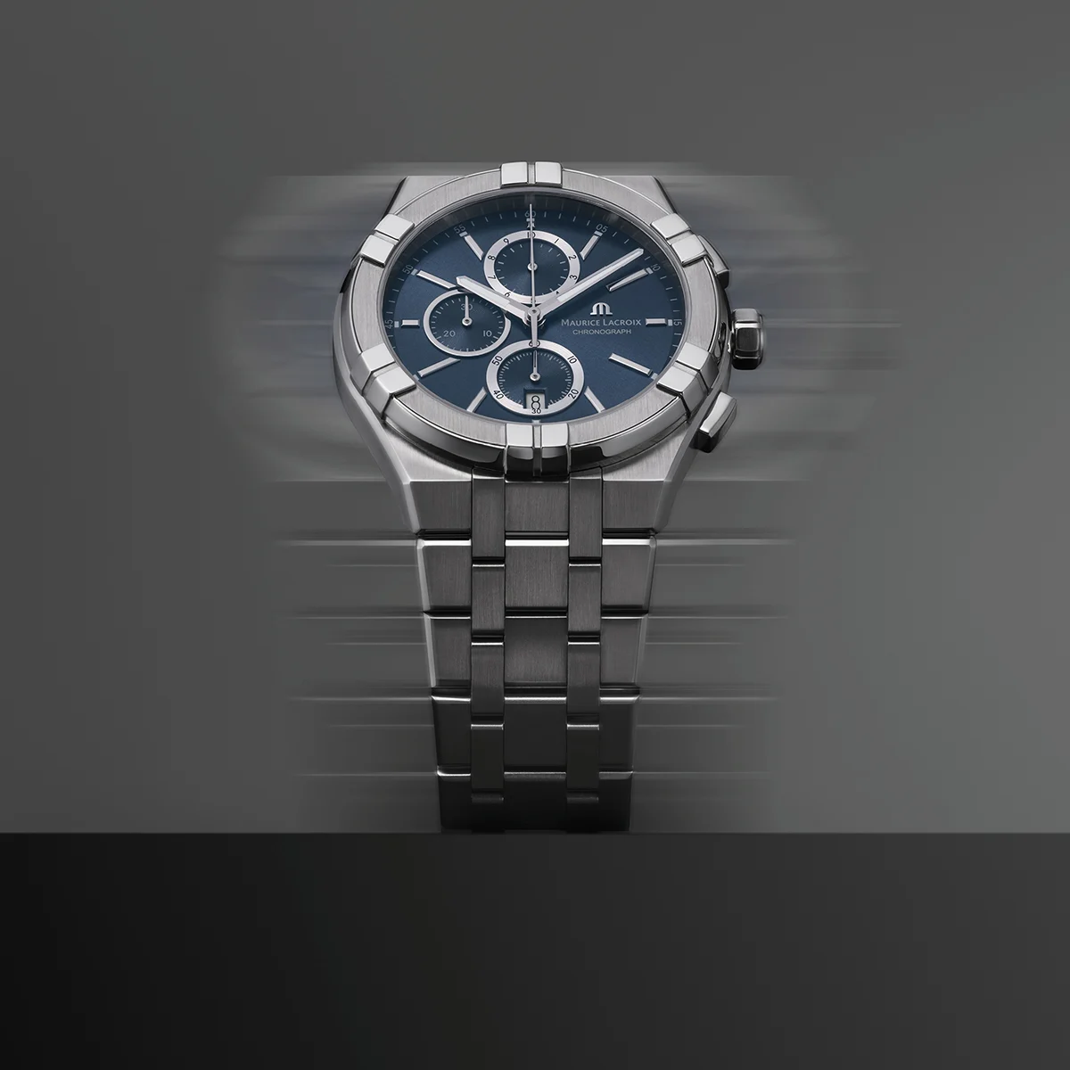 MAURICE LACROIX AIKON QUARTZ CHRONOGRAPH - Afbeelding 2