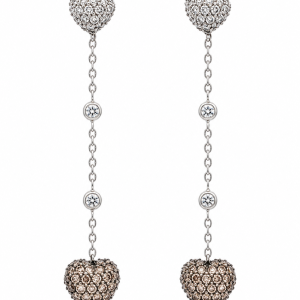 Сережки-підвіски Chopard з діамантами
