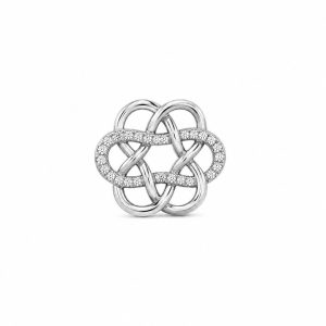 True Love Knot Bedelhanger 18KT witgoud