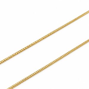 18 karaat geelgouden ketting – 60 cm